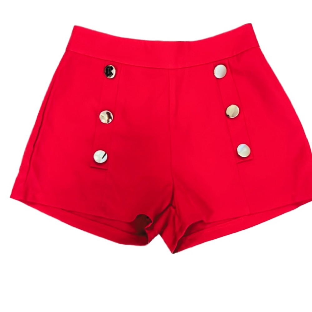 Shein Womens red shorts